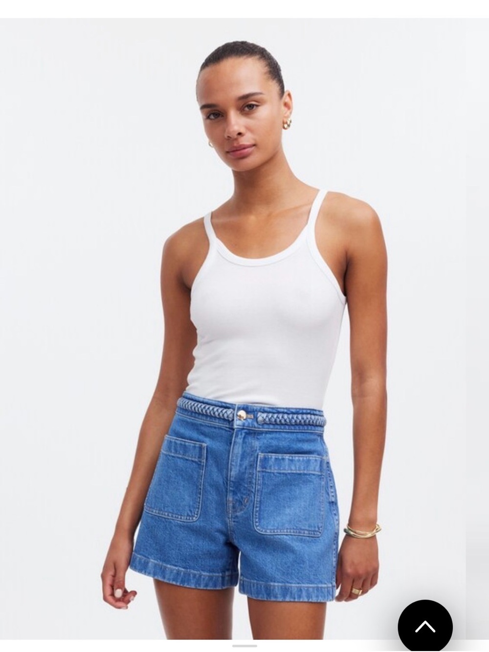 Madewell x Lisa Says Gah Denim Shorts